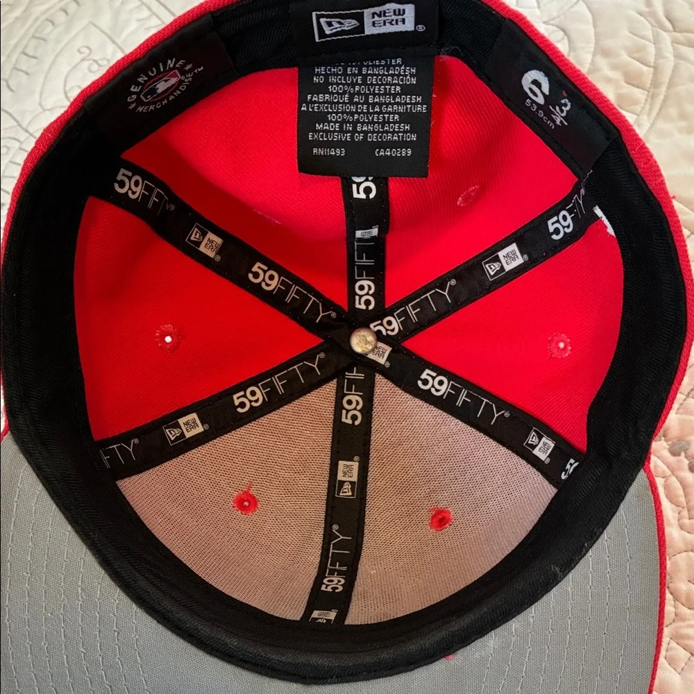 Genuine Merchandise STL Cardinals Pink Baseball Cap Embroidered Logo 6 3/4